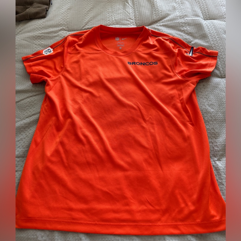 Broncos NFL Orange Dri-FIT Shirt